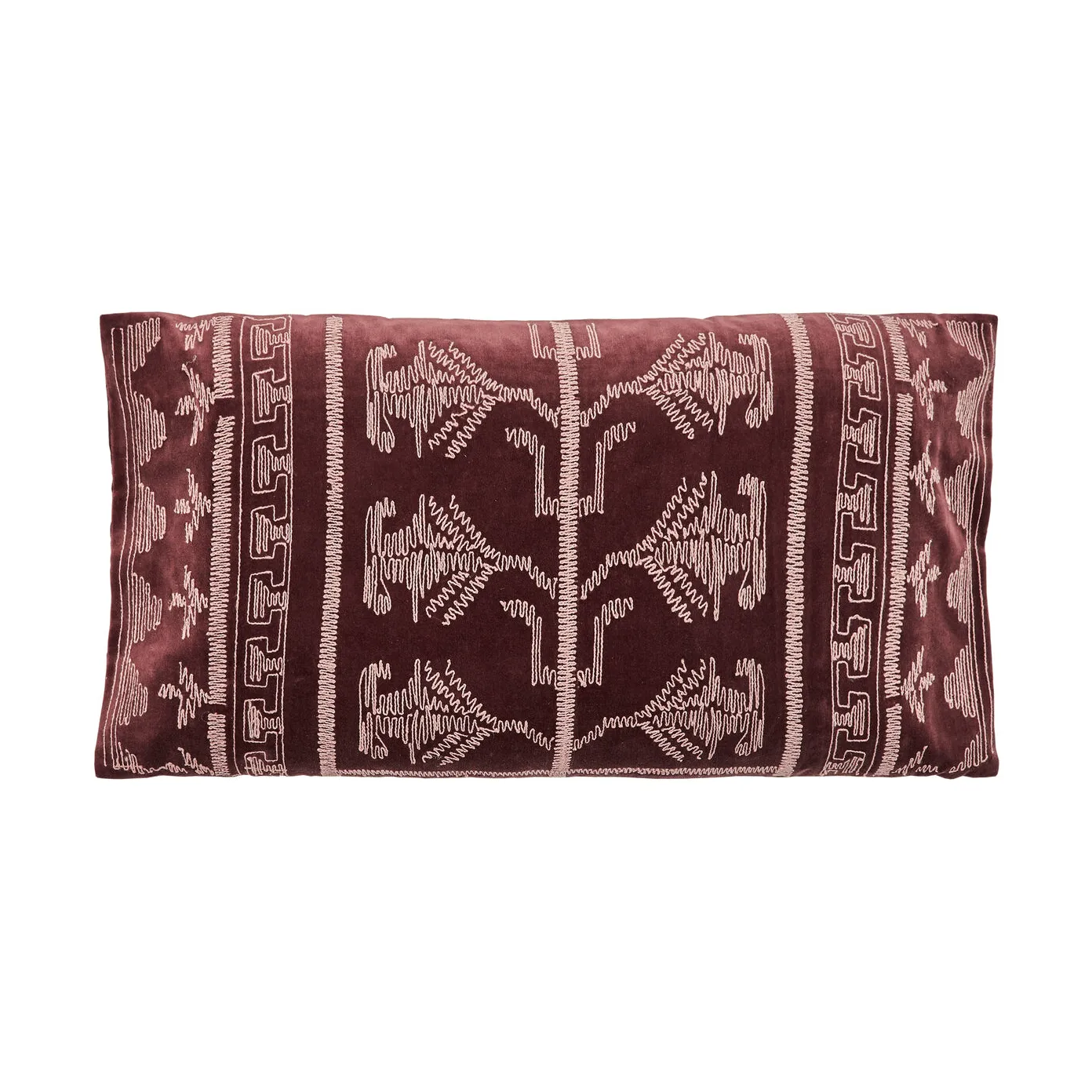 Coussin décoratif Harlov, Chocolat noir, 40x80 cm House Doctor