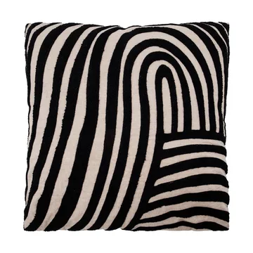 Coussin décoratif Sky - Sable-noir, 50x50 cm - House Doctor