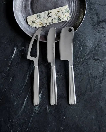 Couteaux à fromage Cheese 3 pièces - Argent - House Doctor