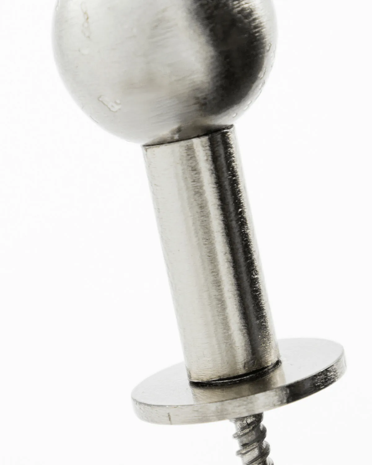 Crochets Ball lot de 2, Silver finish, Ø4x2 cm House Doctor