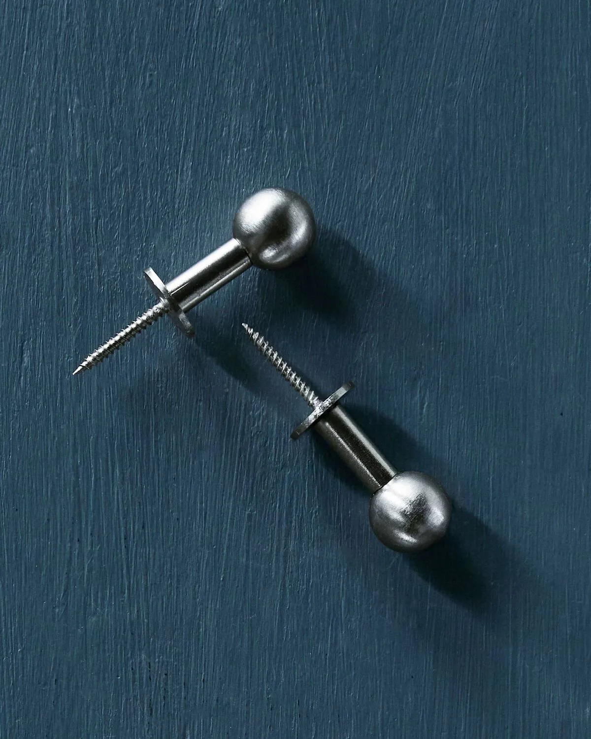 Crochets Ball lot de 2, Silver finish, Ø4x2 cm House Doctor