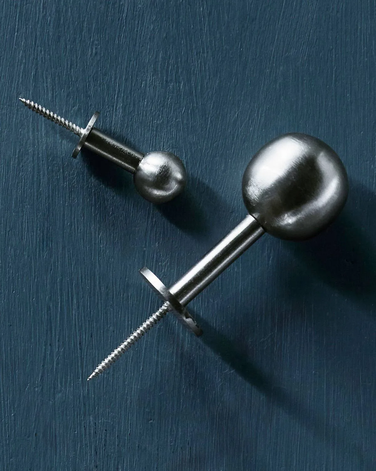 Crochets Ball lot de 2, Silver finish, Ø4x2 cm House Doctor