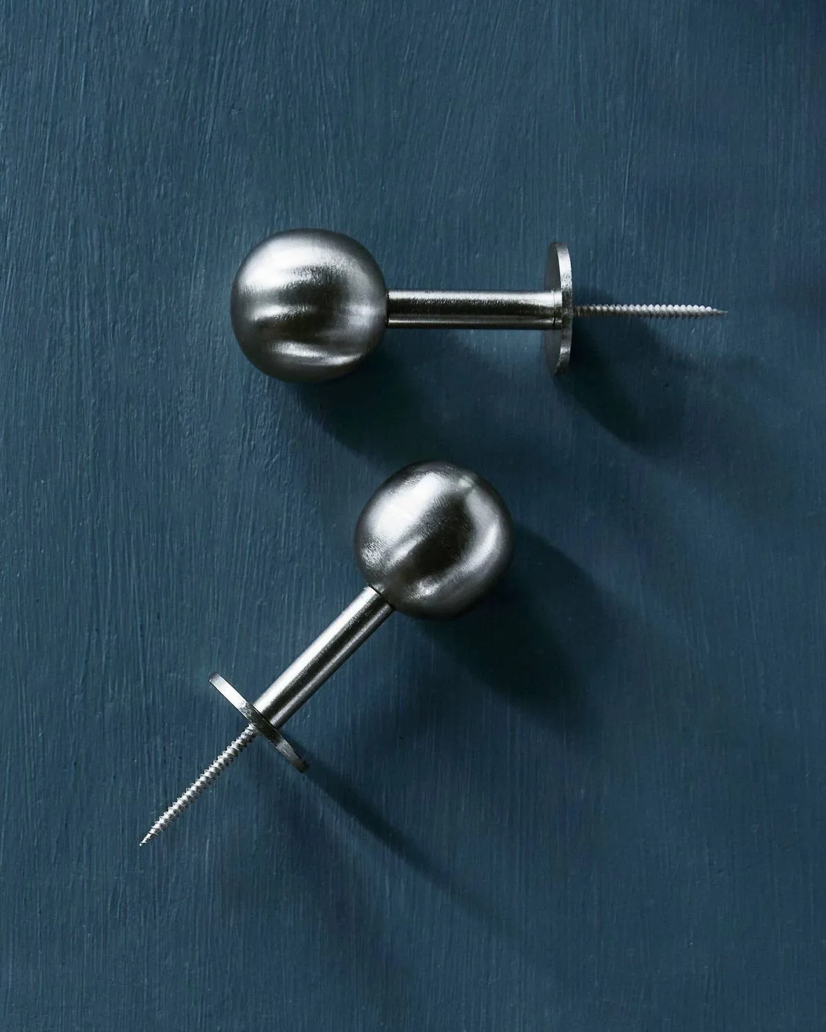 Crochets Ball lot de 2, Silver finish, Ø8x4 cm House Doctor
