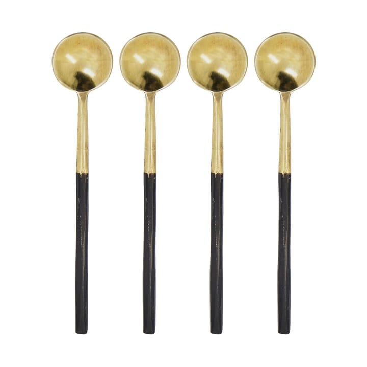 Cuillère House Doctor, lot de 4 - Laiton antique - House Doctor