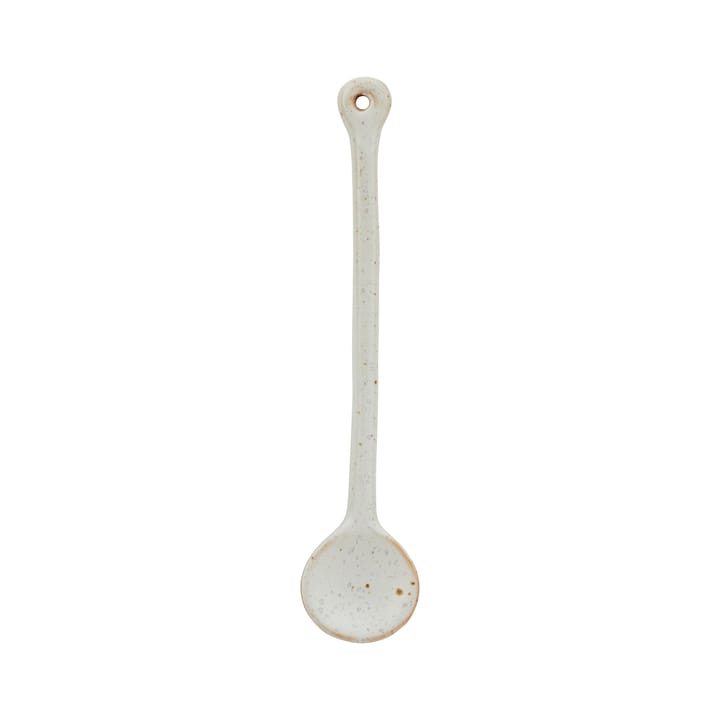 Cuillère Pion 14 cm - Gris-blanc - House Doctor