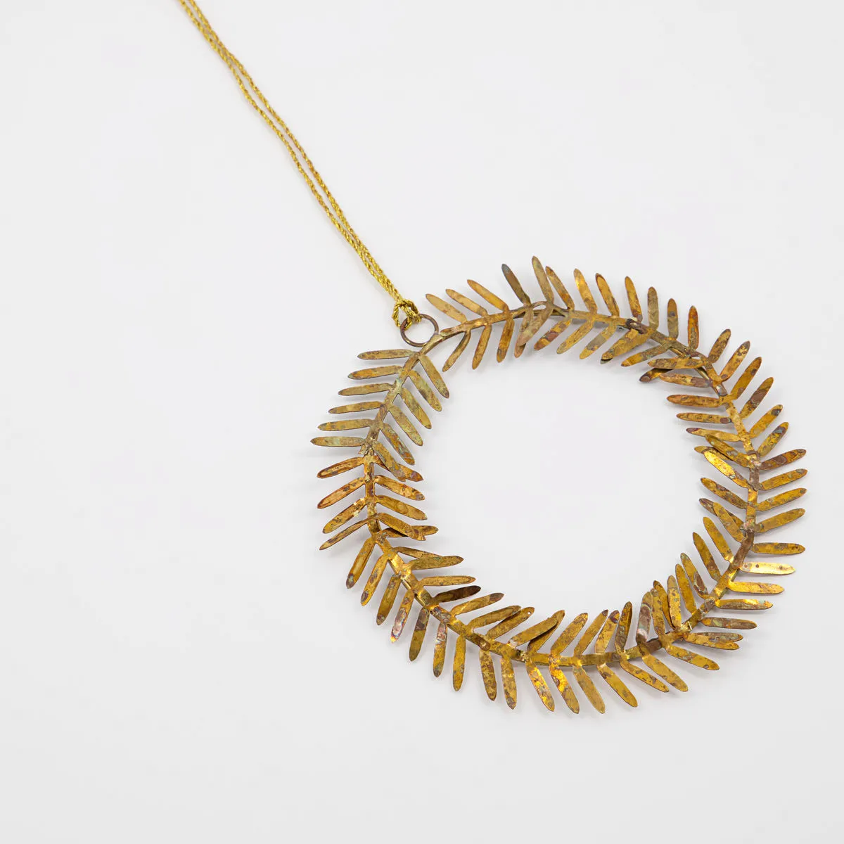 Décoration de Noël Lamet Couronne, Laiton House Doctor