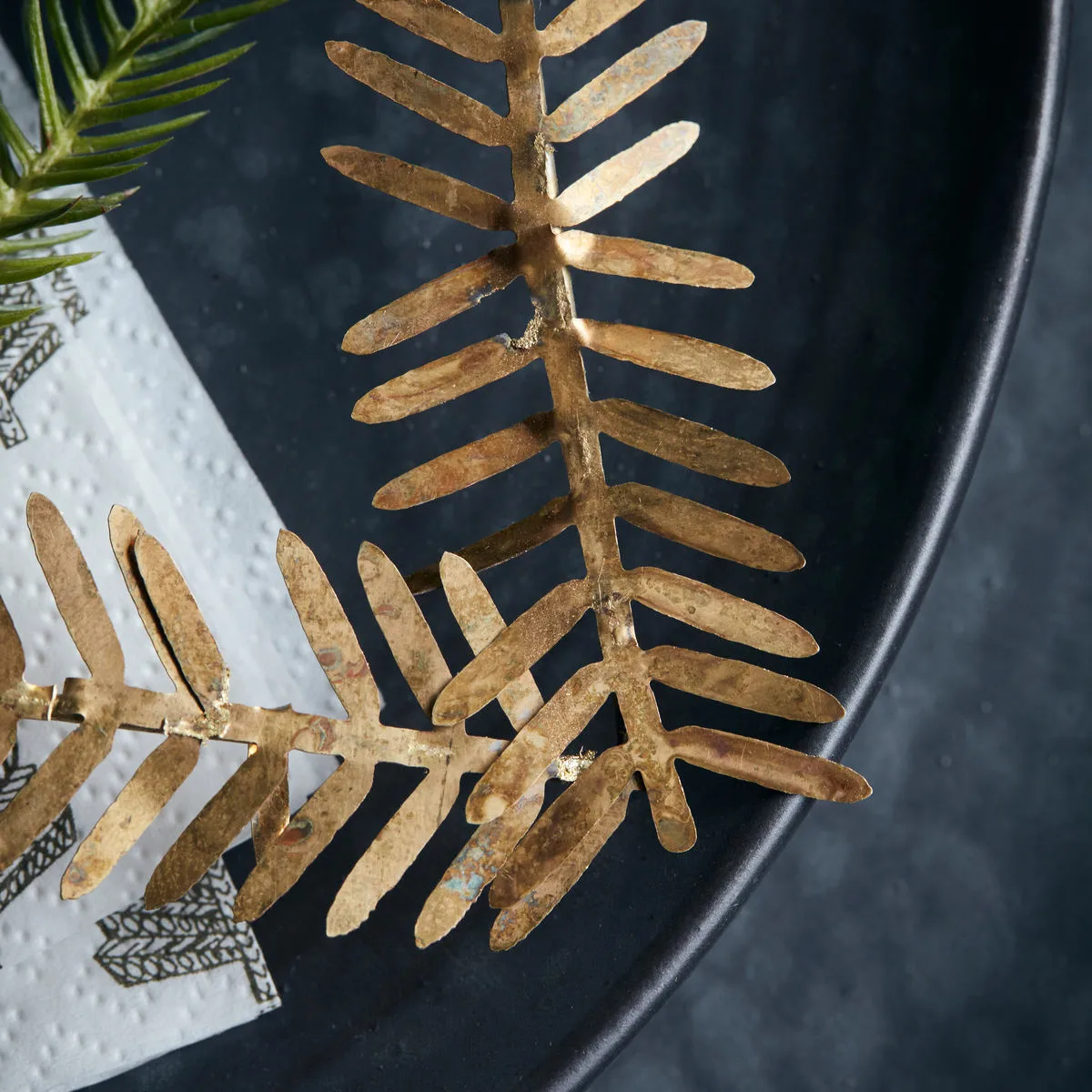 Décoration de Noël Lamet Cœur, Laiton House Doctor