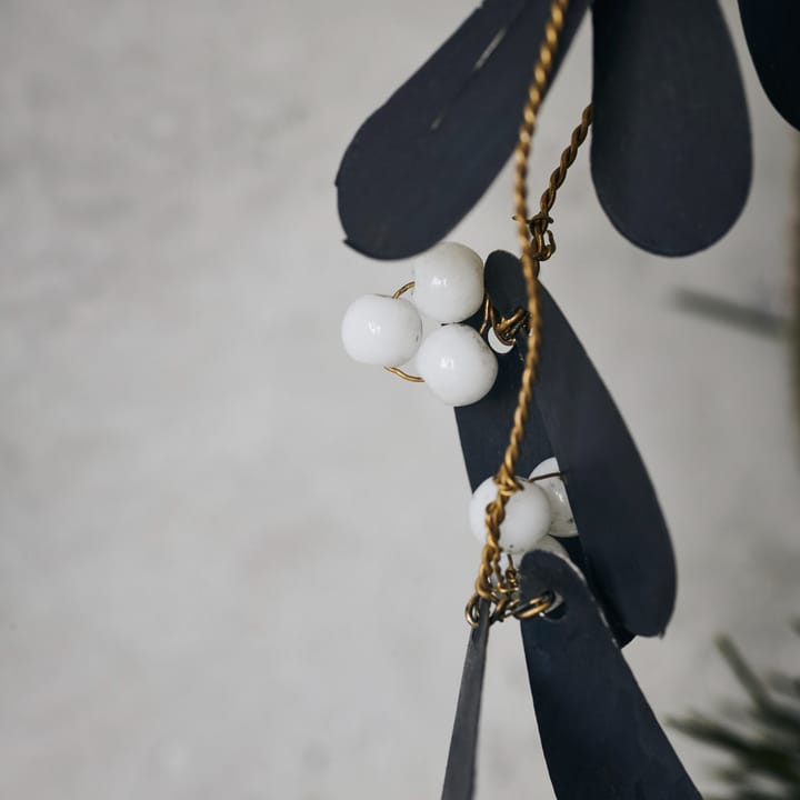 Décoration de Noël Mistletoe Petit, Noir House Doctor