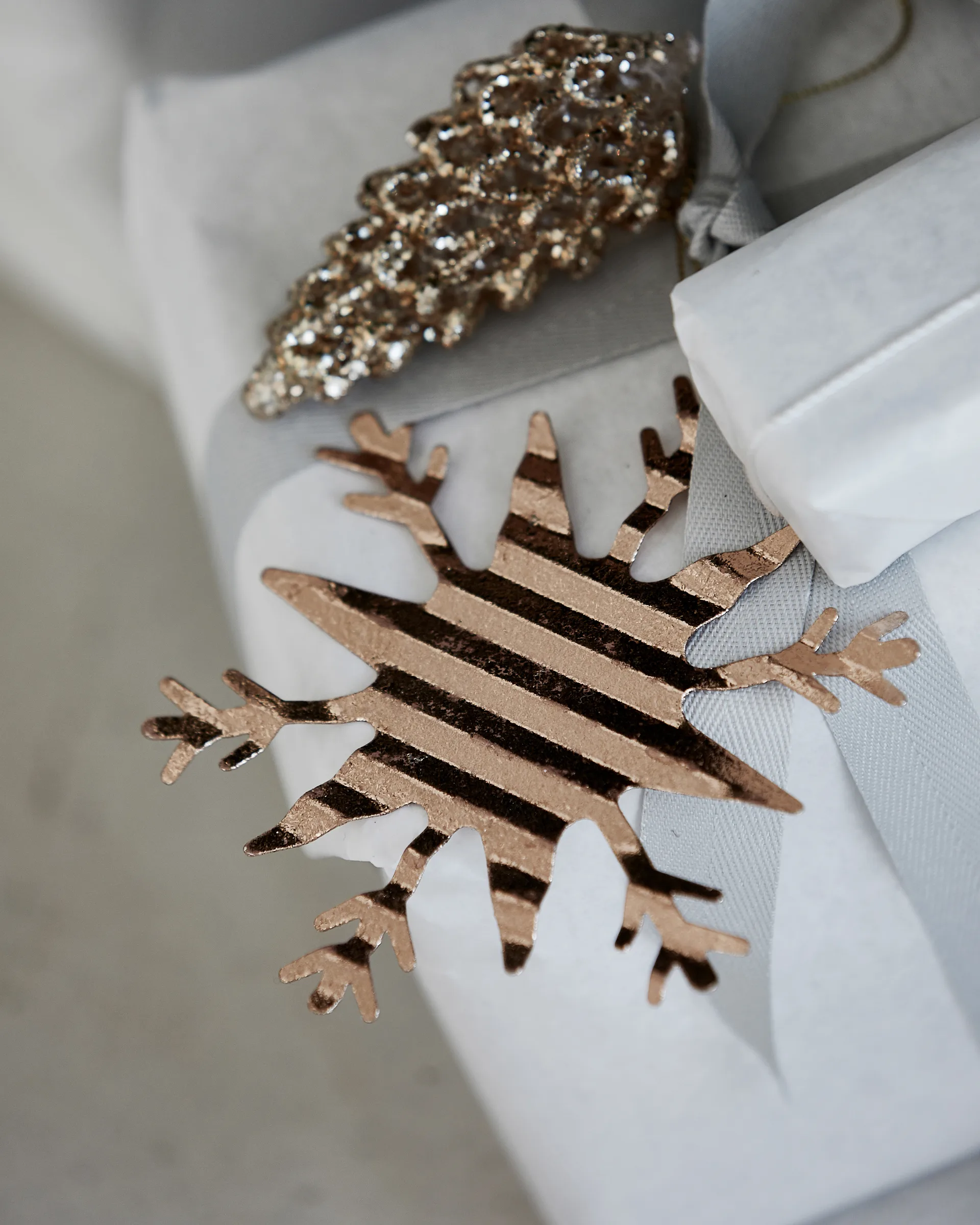 Décoration de Noël Tin plate, Ice crystal House Doctor