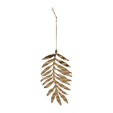 Décoration de Noël Tin plate - Leaf - House Doctor