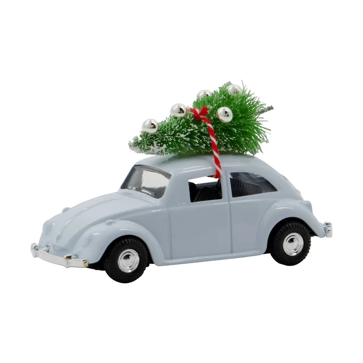 Décoration en voiture MINI Xmas - Bleu clair - House Doctor