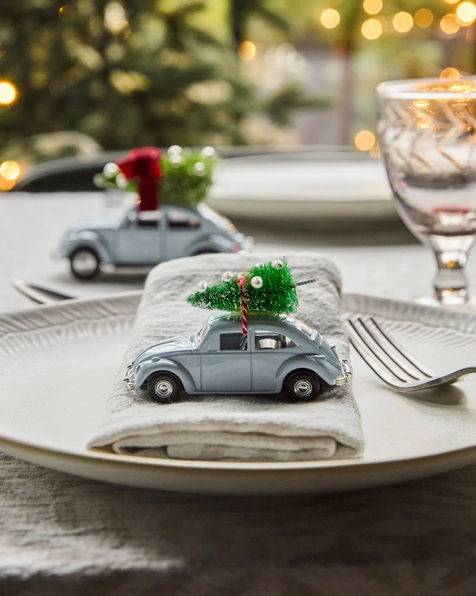 Décoration en voiture MINI Xmas, Bleu clair House Doctor