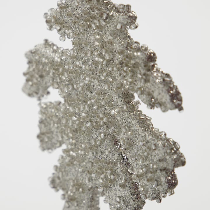 Décorations de Noël Gliz 10,5 cm, lot de 3, Paillettes argentées House Doctor