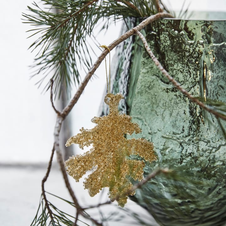 Décorations de Noël Gliz 10,5 cm, lot de 3, Paillettes d'or House Doctor