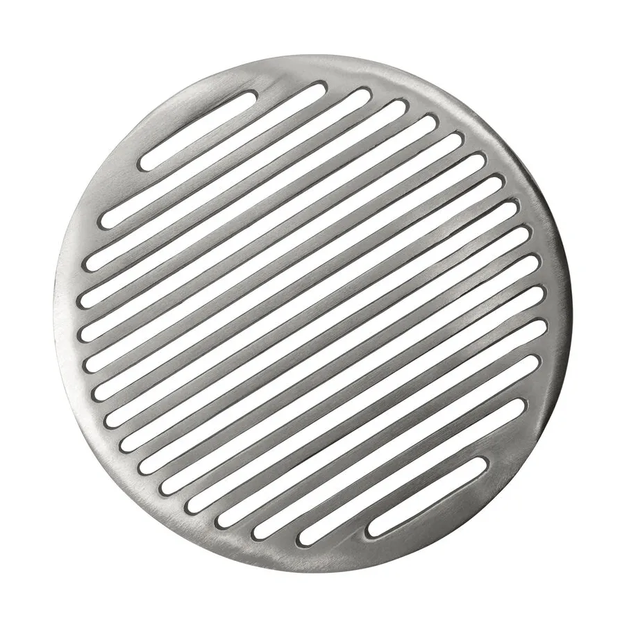 Dessous de plat Esme, Argent brossé, Ø21 cm House Doctor