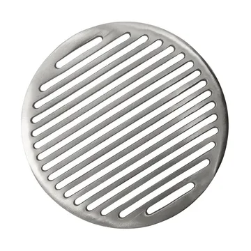 Dessous de plat Esme - Argent brossé, Ø21 cm - House Doctor