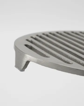 Dessous de plat Esme - Argent brossé, Ø21 cm - House Doctor