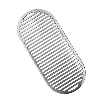 Dessous de plat Esme - Argent brossé, 35,5x16 cm - House Doctor