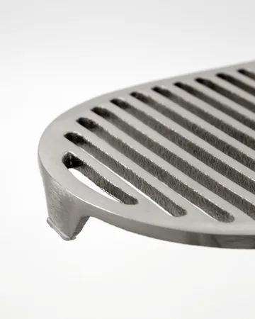 Dessous de plat Esme - Argent brossé, 35,5x16 cm - House Doctor