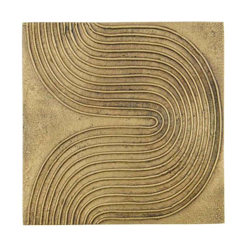 Ensemble d'œuvres murales, lot de 4, Laiton antique House Doctor