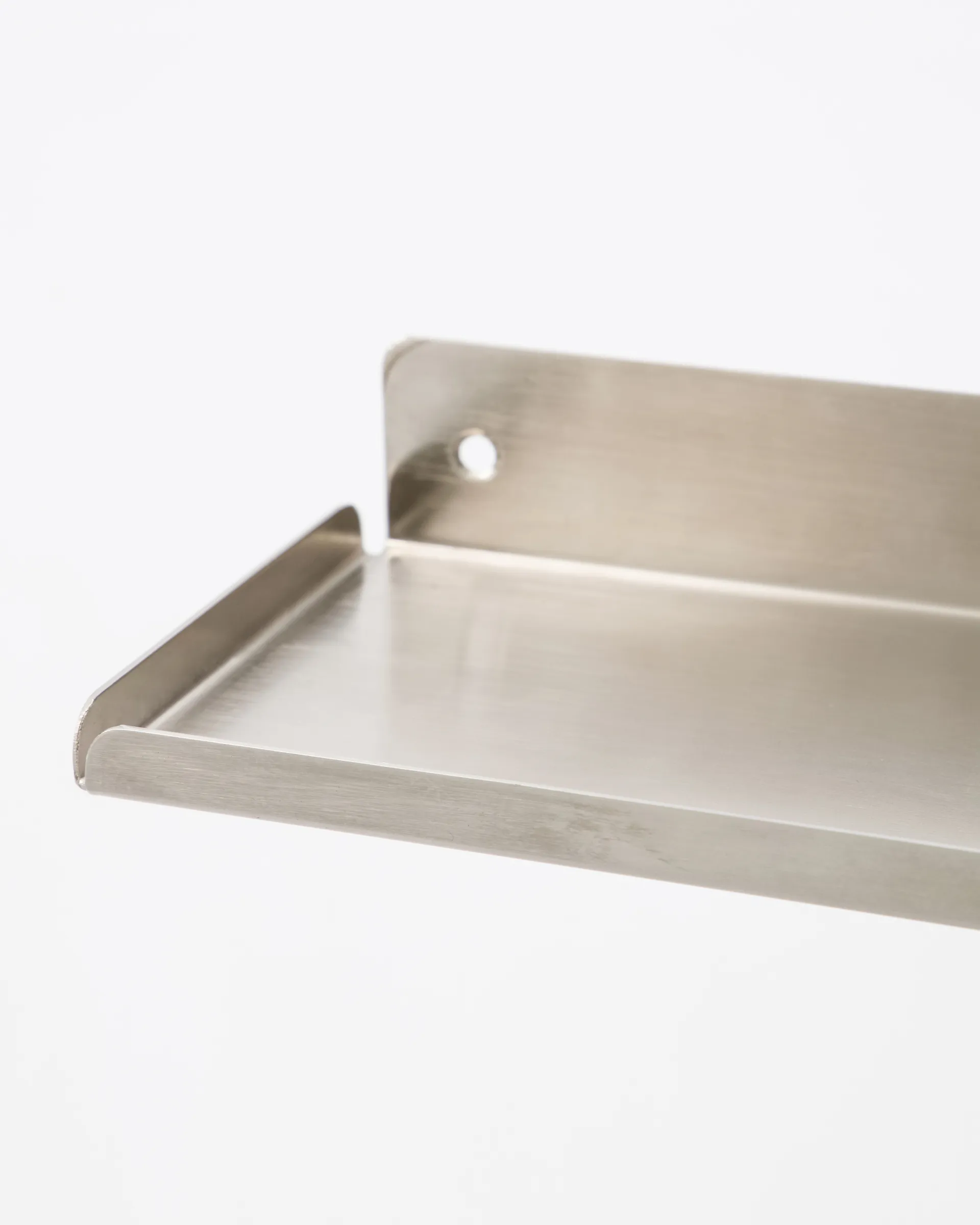 Etagère Ledge 80 cm, Argent brossé House Doctor