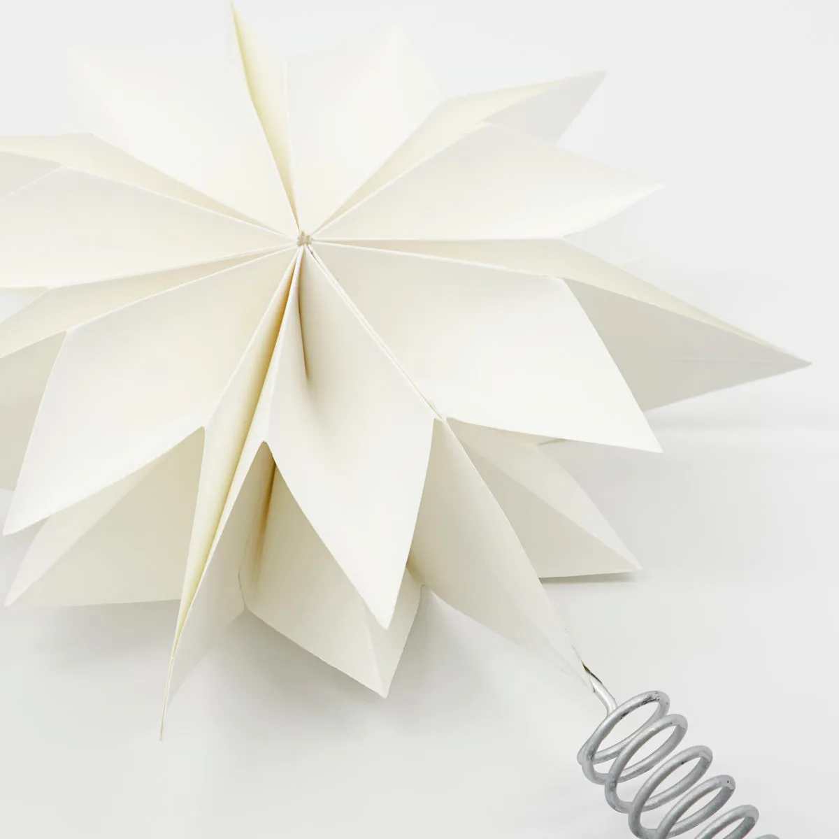 Étoile de Noël Capella pour sapin Ø25 cm, Blanc House Doctor