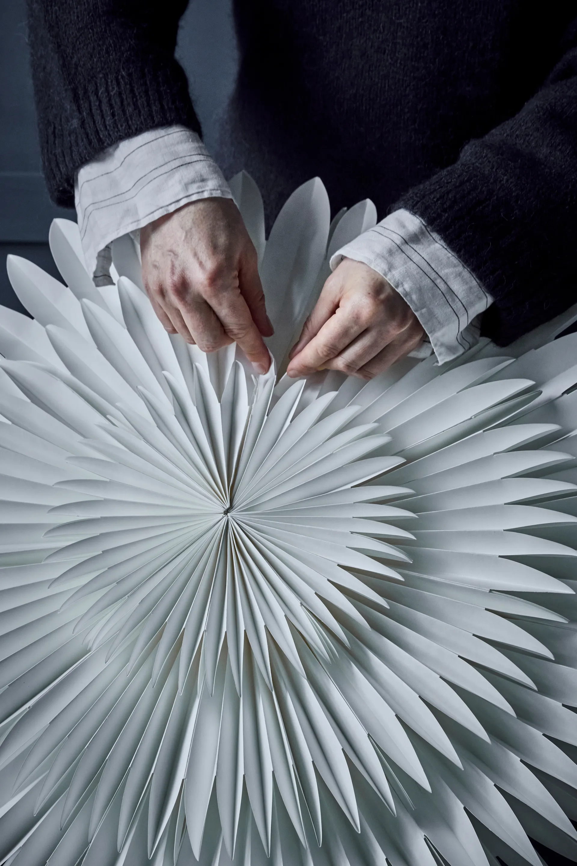 Étoile de Noël Layer Ø60 cm, Blanc House Doctor