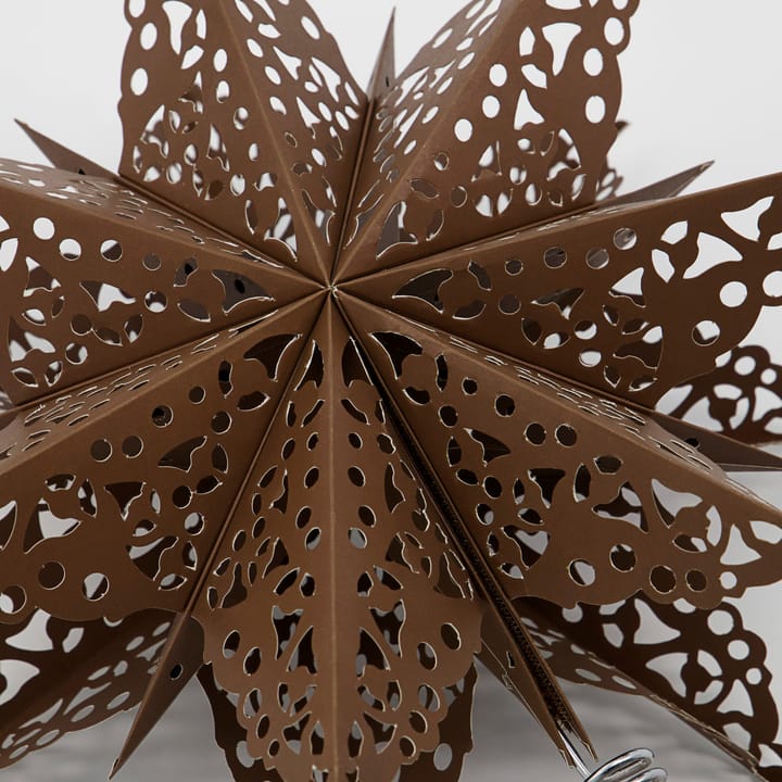 Étoile de sapin de Noël Clip Ø 30 cm, Marron House Doctor