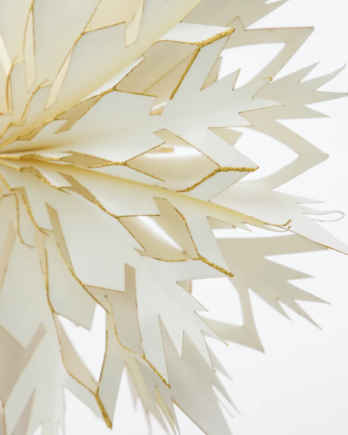 Étoile de sommet Alsta, Blanc-doré House Doctor