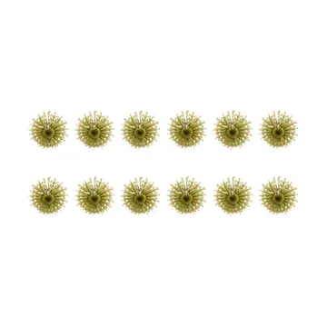 Étoiles en papier Fold, paquet de 12 - Doré - House Doctor