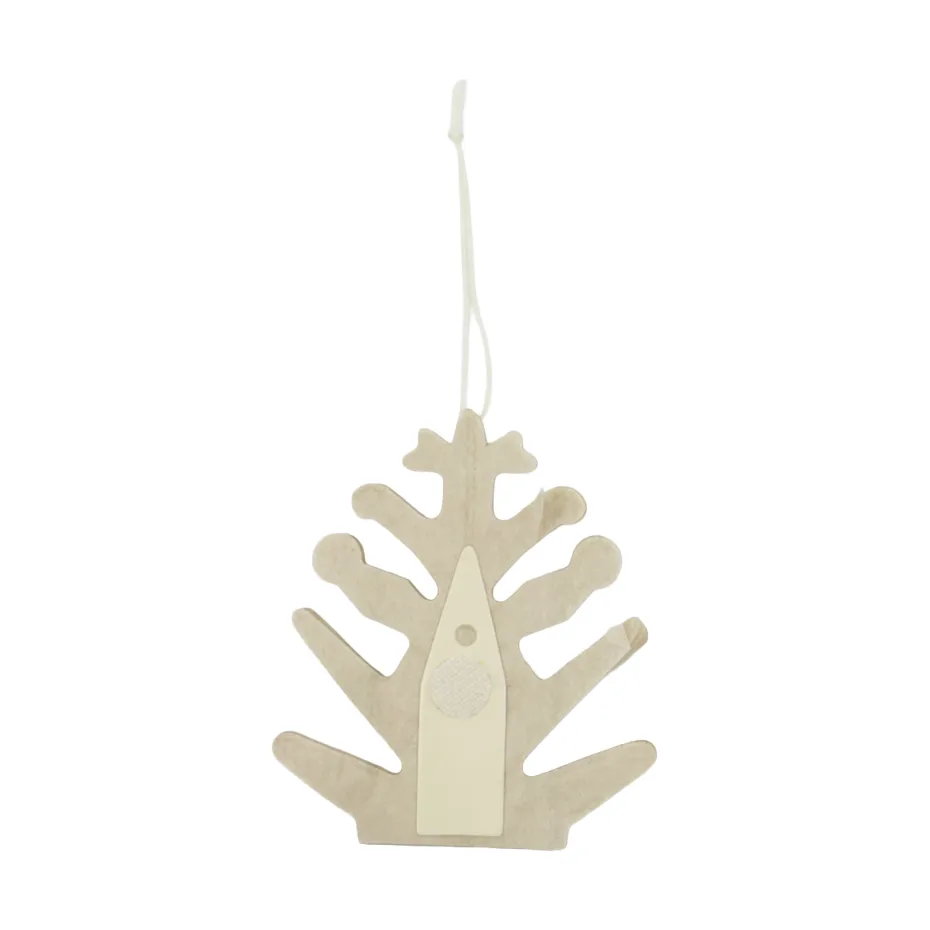 Étoiles en papier Fold, paquet de 12, Ivoire House Doctor