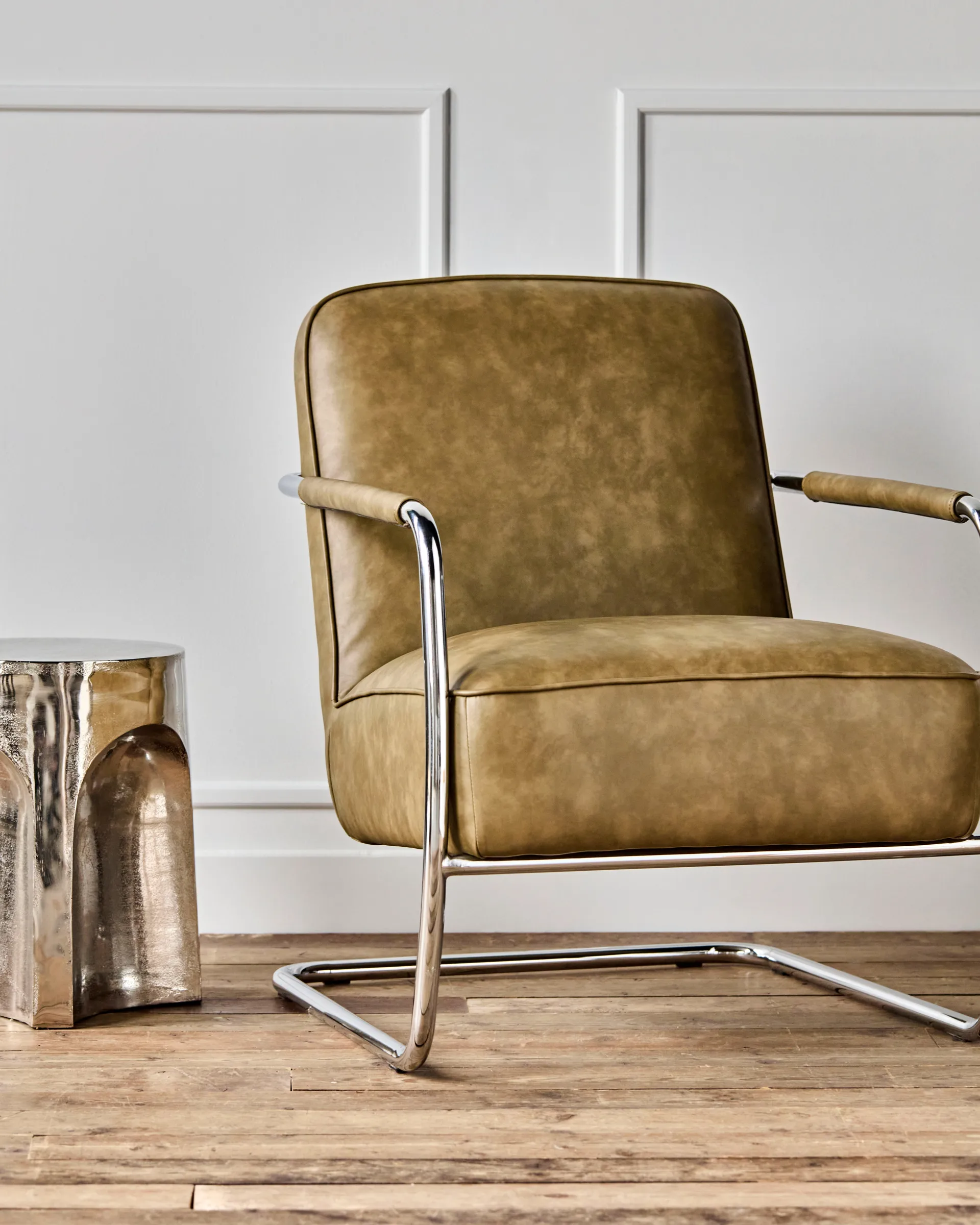 Fauteuil lounge Comma, Kaki House Doctor