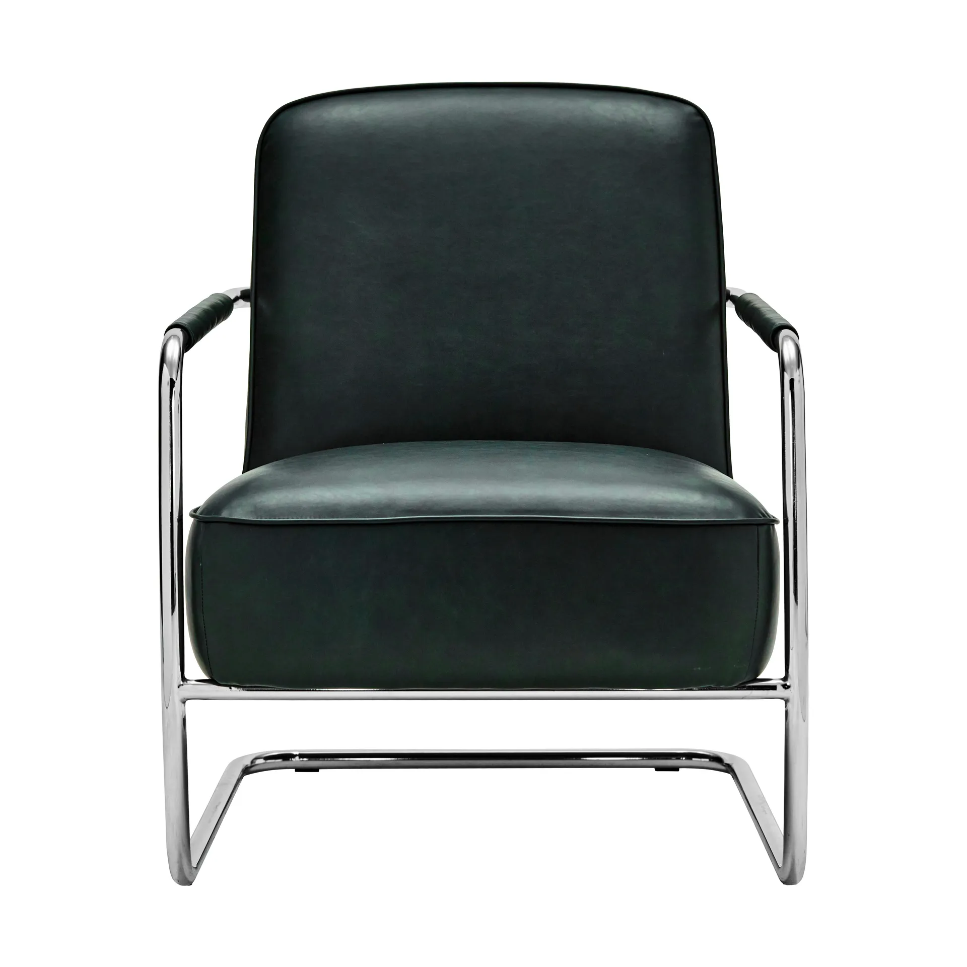 Fauteuil lounge Comma, Vert foncé House Doctor