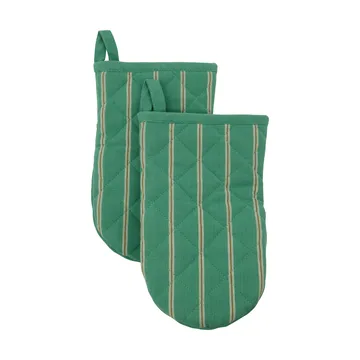 Gant de cuisine Chef 14x24 cm 2 pièces - Vert - House Doctor