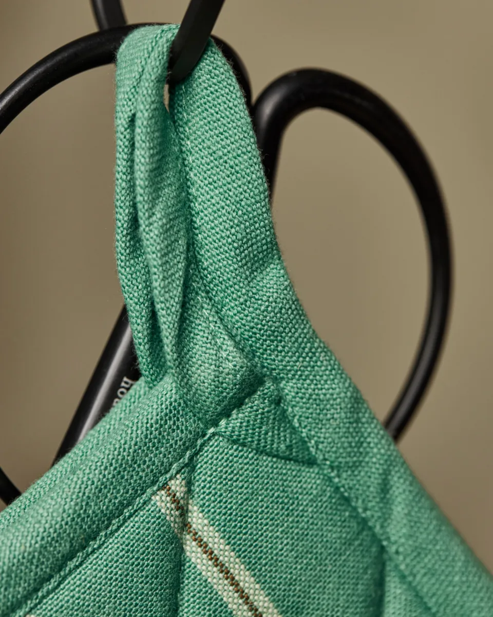 Gant de cuisine Chef 14x24 cm 2 pièces, Vert House Doctor