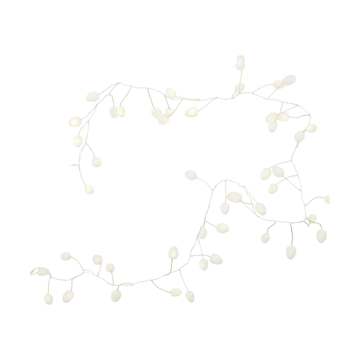 Guirlande lumineuse Cher 250 cm, Blanc-argent House Doctor