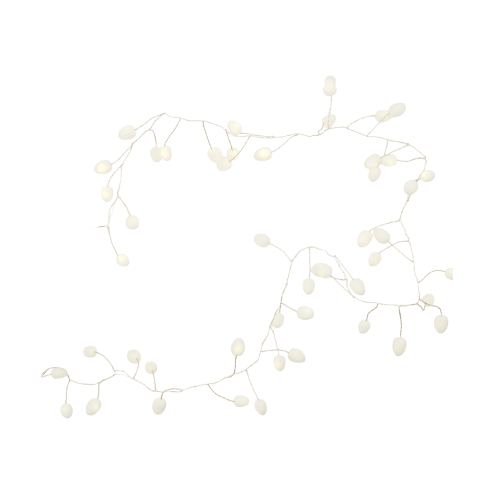 Guirlande lumineuse Cher 250 cm - Blanc-argent - House Doctor