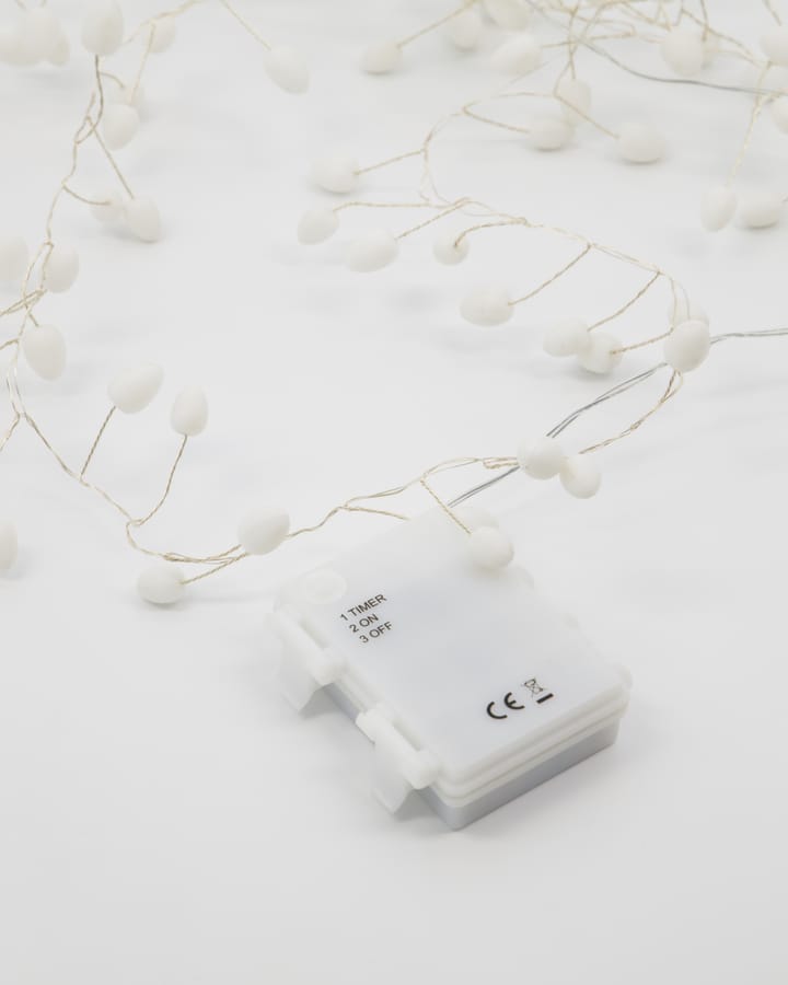 Guirlande lumineuse Cher 250 cm, Blanc-argent House Doctor