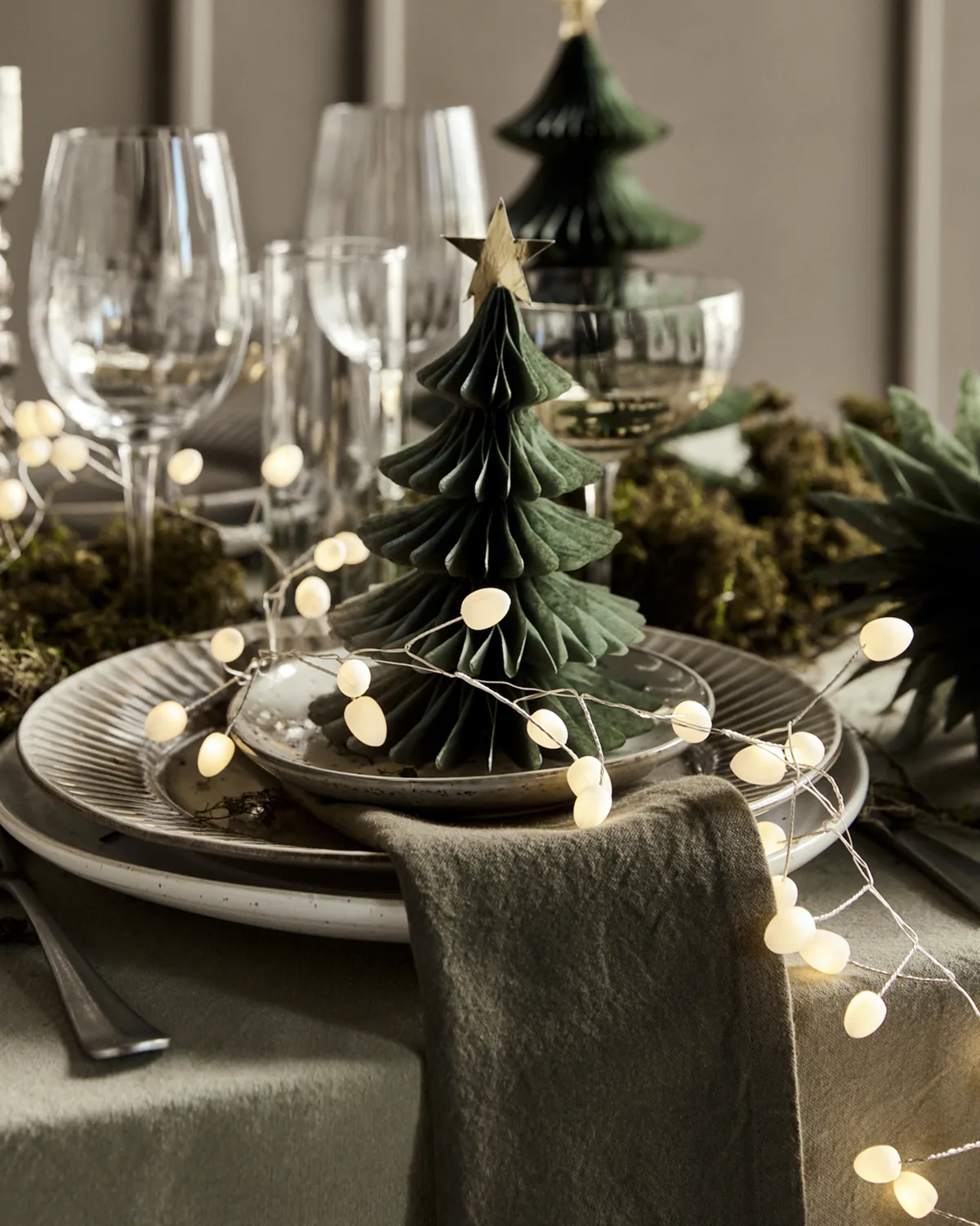 Guirlande lumineuse Cher 250 cm, Blanc-argent House Doctor