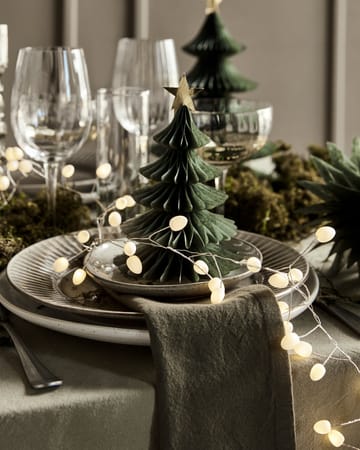 Guirlande lumineuse Cher 250 cm - Blanc-argent - House Doctor