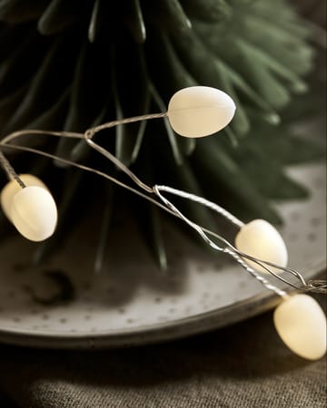 Guirlande lumineuse Cher 250 cm - Blanc-argent - House Doctor