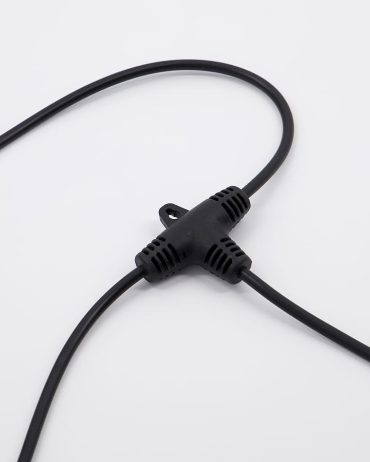 Guirlande lumineuse Filan 6,4 m, Noir House Doctor