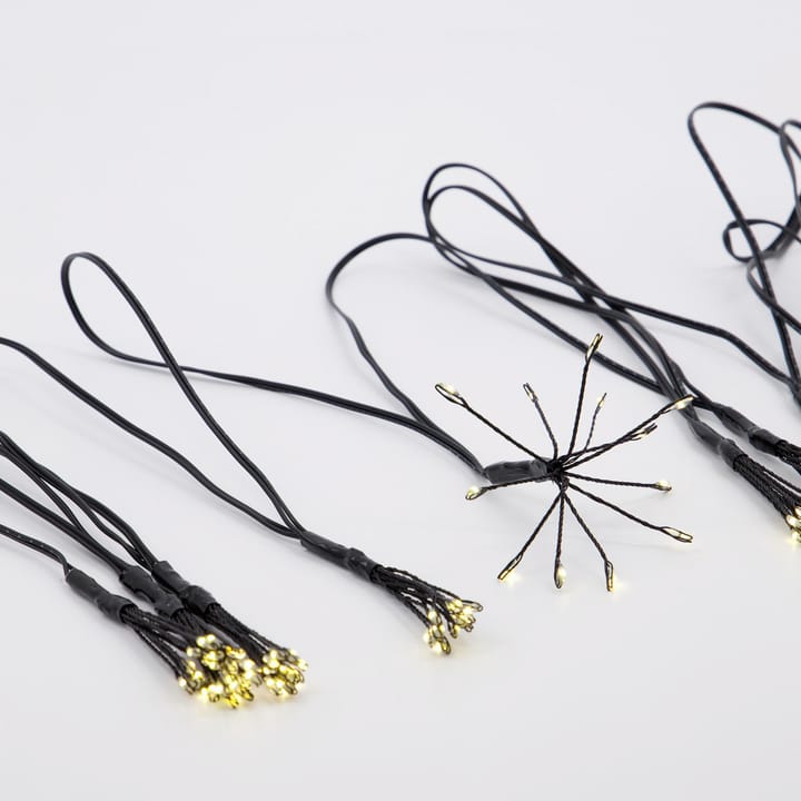 Guirlande lumineuse Stars 2,7 m, Noir House Doctor