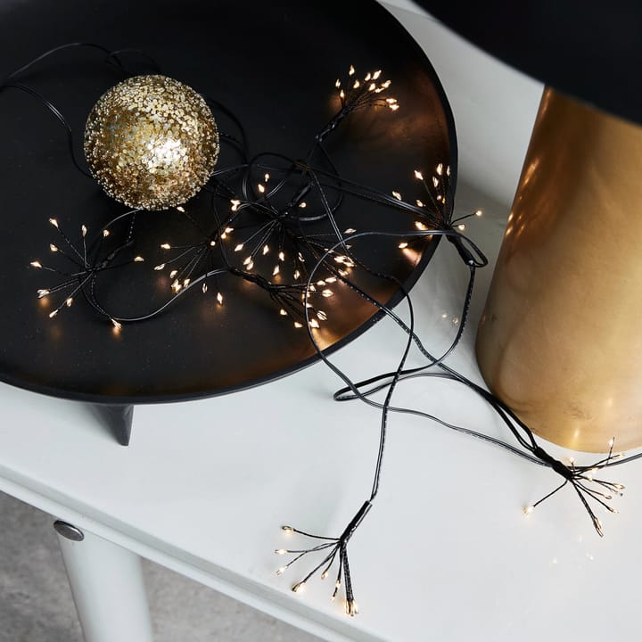 Guirlande lumineuse Stars 2,7 m, Noir House Doctor
