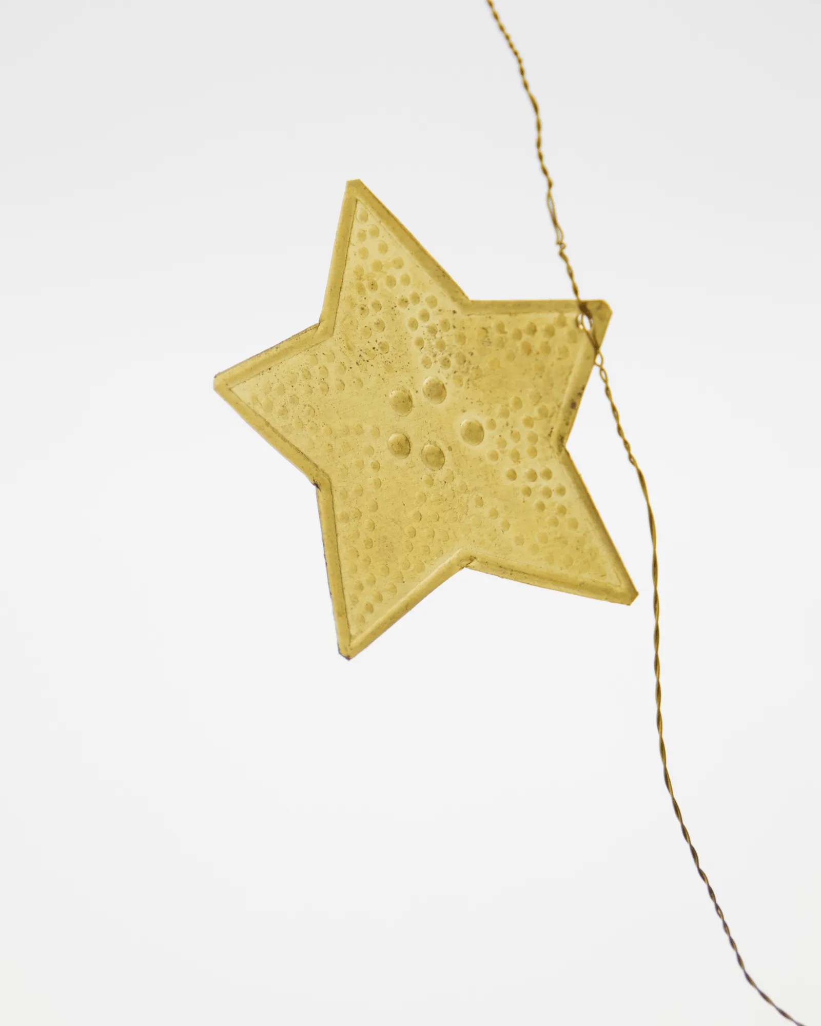 Guirlande Stars, Laiton antique, 200 cm House Doctor