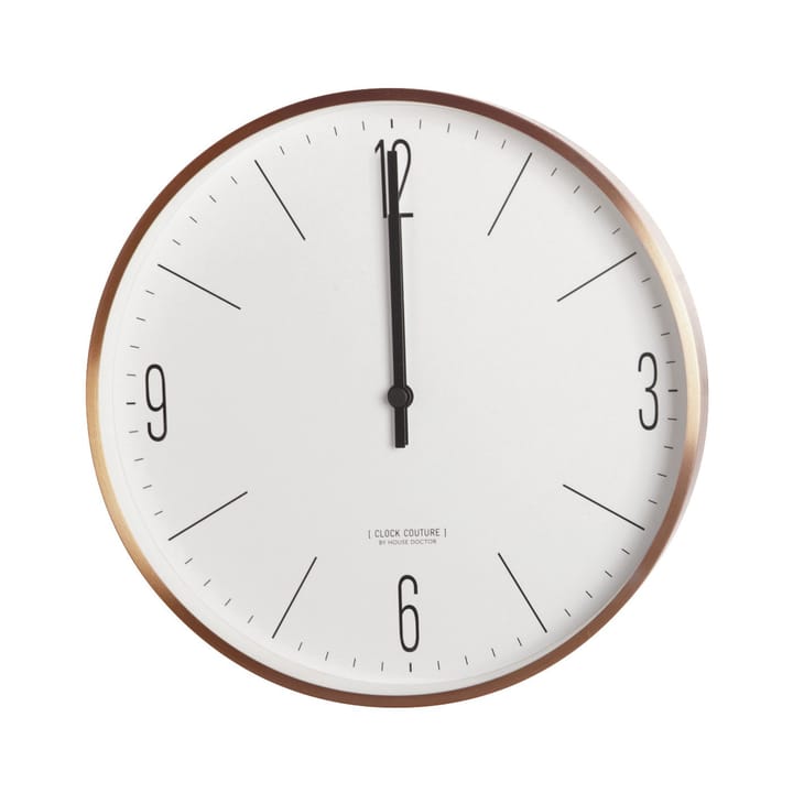 Horloge murale Clock Couture, doré House Doctor
