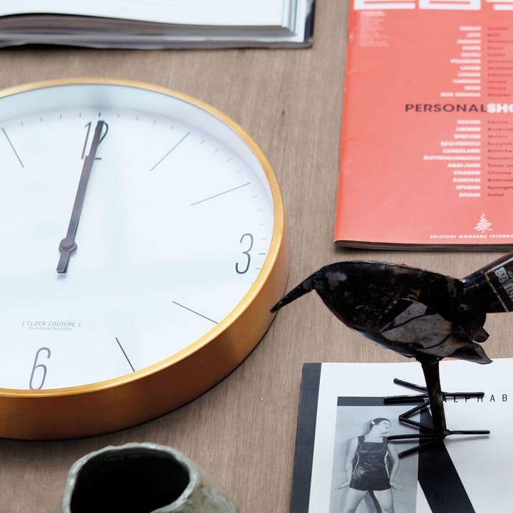 Horloge murale Clock Couture, doré House Doctor