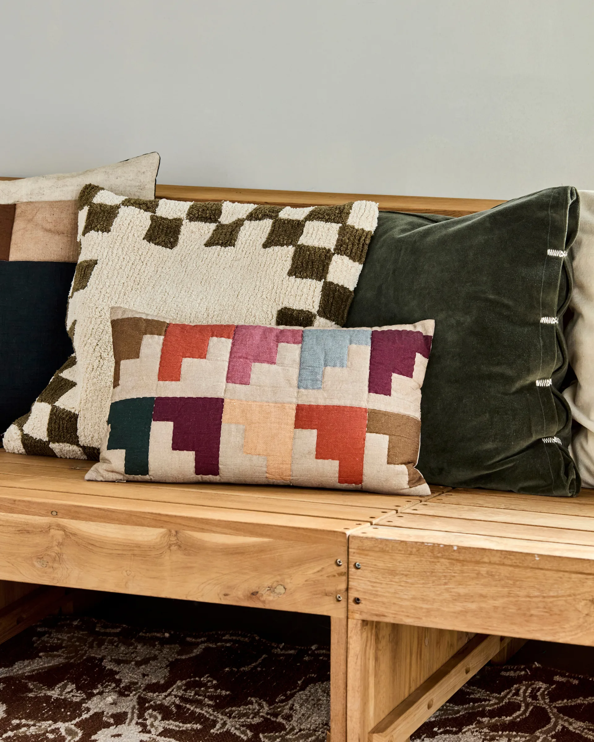 Housse de coussin Block 30x50 cm, Multi House Doctor