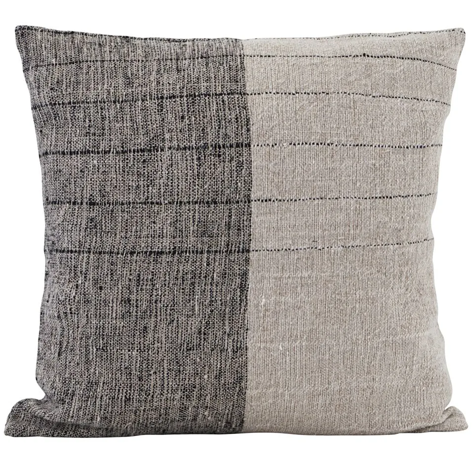 Housse de coussin Dived 50x50 cm, Noir-blanc cassé House Doctor