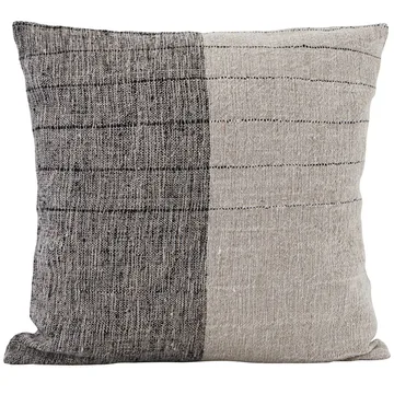 Housse de coussin Dived 50x50 cm - Noir-blanc cassé - House Doctor